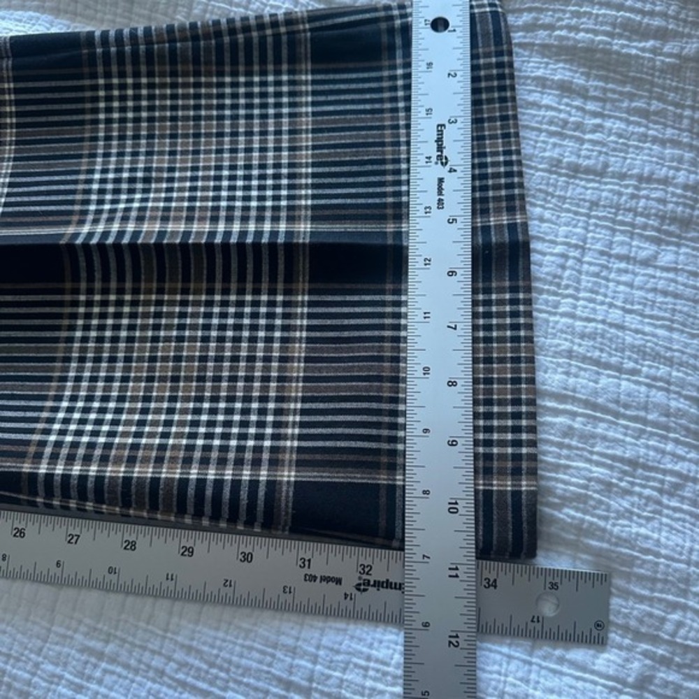 Theory Demitria 4 Becket Portland Plaid Flare Pants Size 4 - Picture 10 of 10
